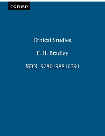 Ethical Studies book cover