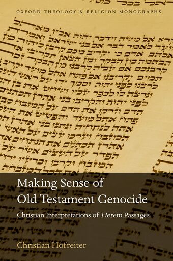 Making Sense of Old Testament Genocide book cover
