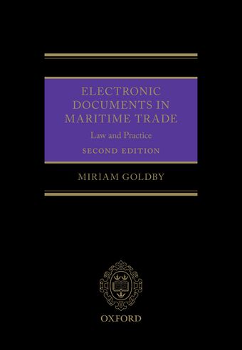 Electronic Documents in Maritime Trade Law and Practice book cover