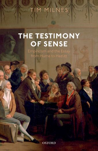 The Testimony of Sense book cover
