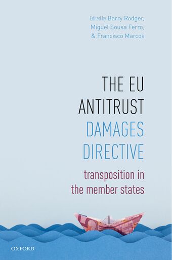 The EU Antitrust Damages Directive book cover