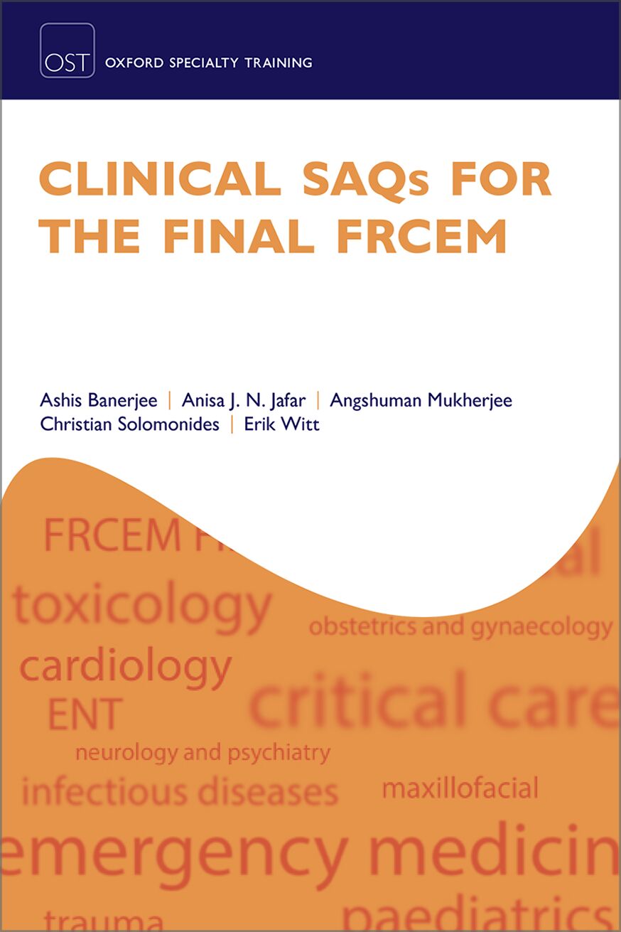 Clinical SAQs for the Final FRCEM book cover