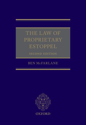 The Law of Proprietary Estoppel book cover