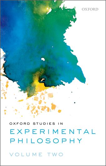 Oxford Studies in Experimental Philosophy, Volume 2 book cover