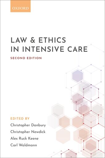 Law and ethics in intensive care book cover