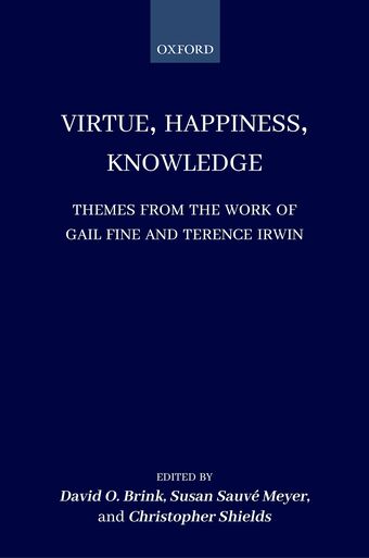 Virtue, Happiness, Knowledge book cover