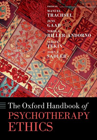 Oxford Handbook of Psychotherapy Ethics book cover