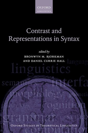 Contrast and Representations in Syntax book cover