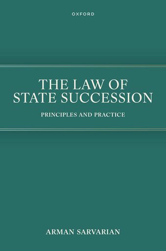 The Law of State Succession book cover
