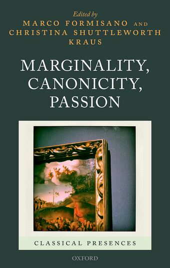 Marginality, Canonicity, Passion book cover
