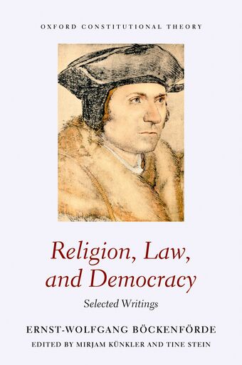 Religion Law and Democracy Selected Writings book cover