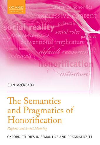 The Semantics and Pragmatics of Honorification book cover