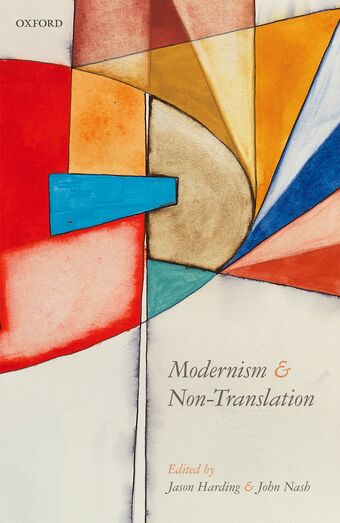 Modernism and Non-Translation book cover