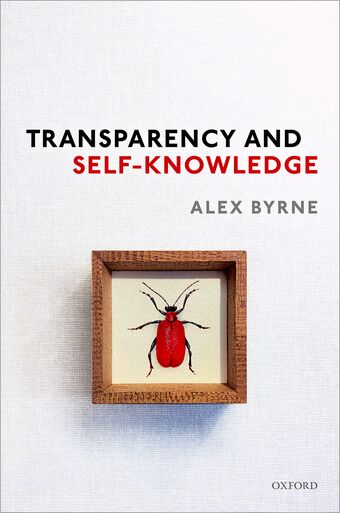Transparency and Self-Knowledge book cover
