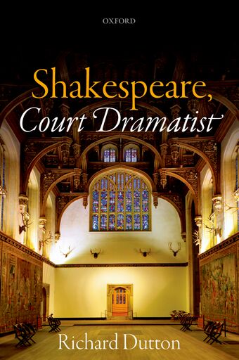 Shakespeare, Court Dramatist book cover