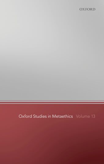 Oxford Studies in Metaethics 13 book cover