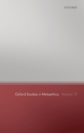 Oxford Studies in Metaethics 13 book cover