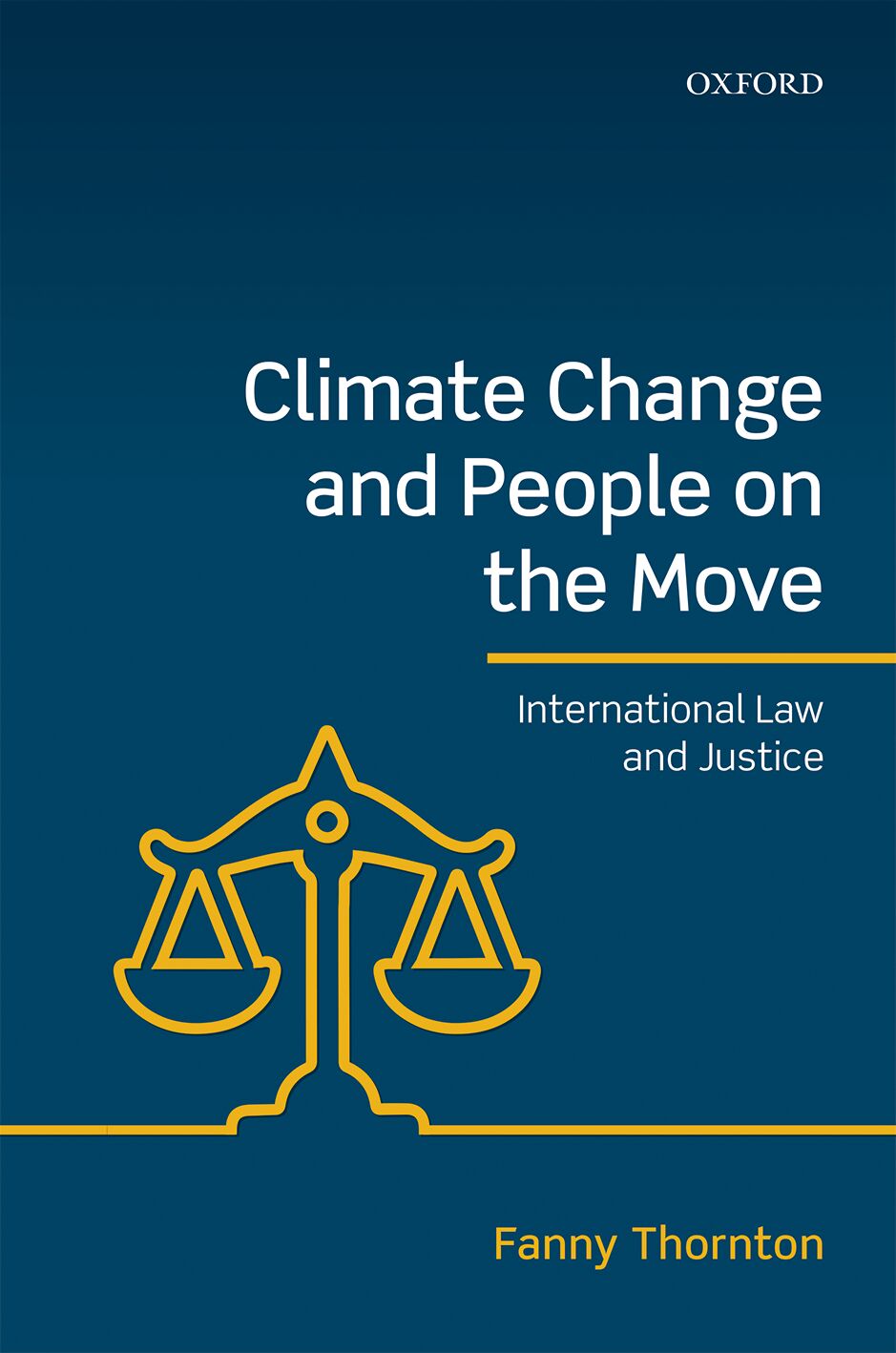 Climate Change and People on the Move book cover