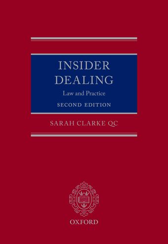 Insider Dealing Law and Practice book cover