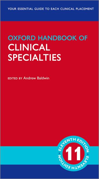Oxford Handbook of Clinical Specialties book cover