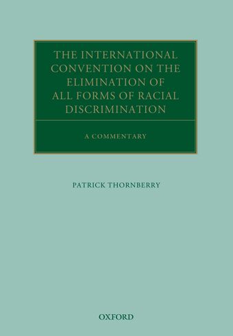 The International Convention on the Elimination of All Forms book cover