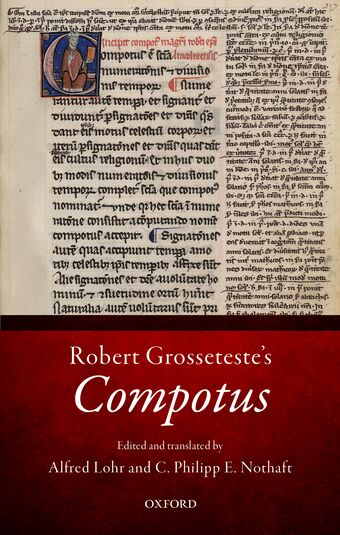 Robert Grosseteste Compotus book cover