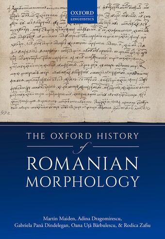 The Oxford History of Romanian Morphology book cover