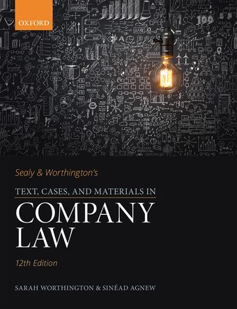 Sealy & Worthington's Text, Cases, and Materials in Company Law book cover
