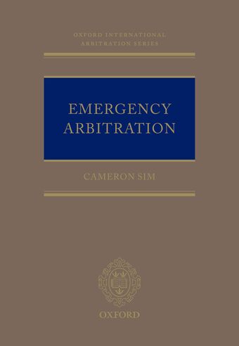 Emergency Arbitration book cover