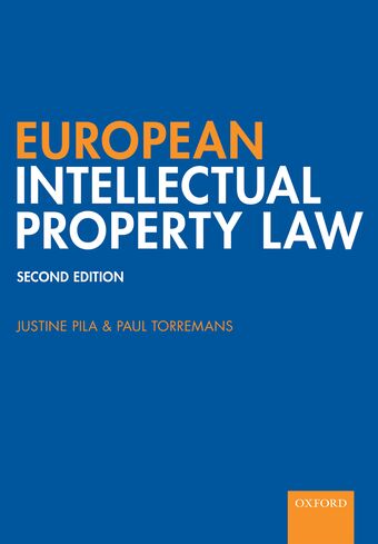 European Intellectual Property Law book cover