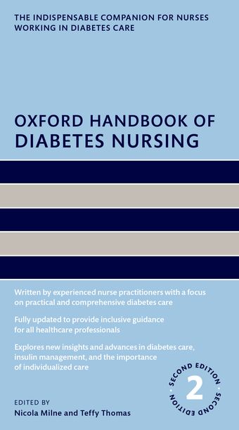 Oxford Handbook of Diabetes Nursing book cover