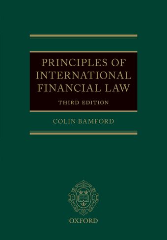 Principles of International Financial Law book cover