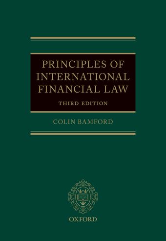 Principles of International Financial Law book cover