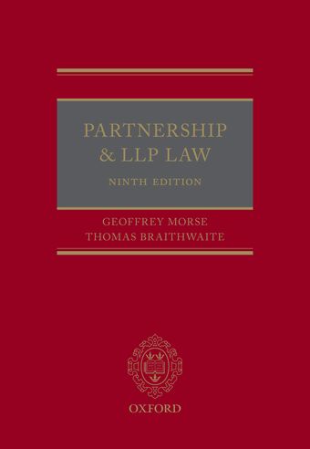 Partnership and LLP Law book cover