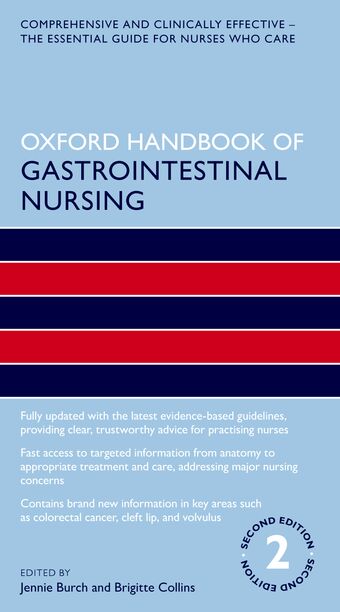 Oxford Handbook of Gastrointestinal Nursing book cover