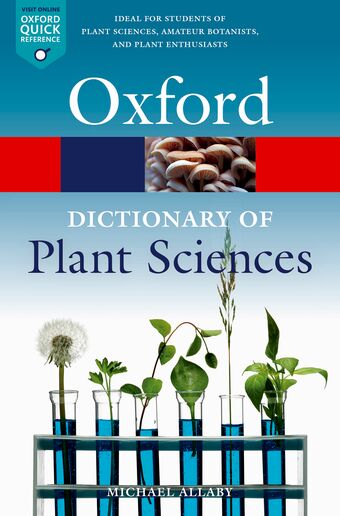A Dictionary of Plant Sciences book cover