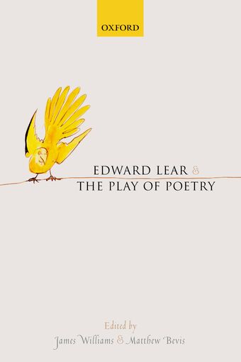 Edward Lear and the Play of Poetry book cover