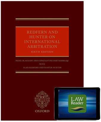 Redfern and Hunter on International Arbitration book cover