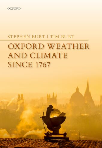 Oxford Weather and Climate since 1767 book cover