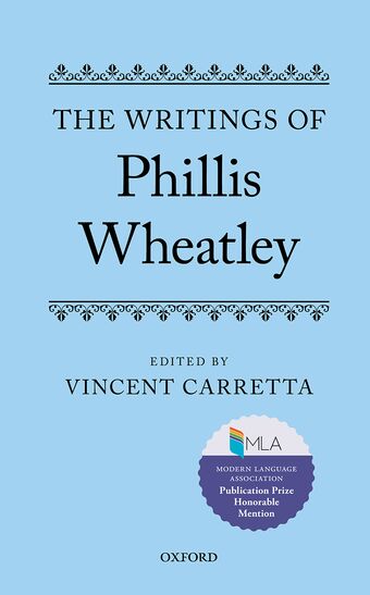 The Writings of Phillis Wheatley book cover