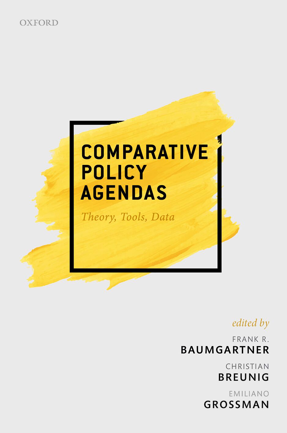 Comparative Policy Agendas book cover