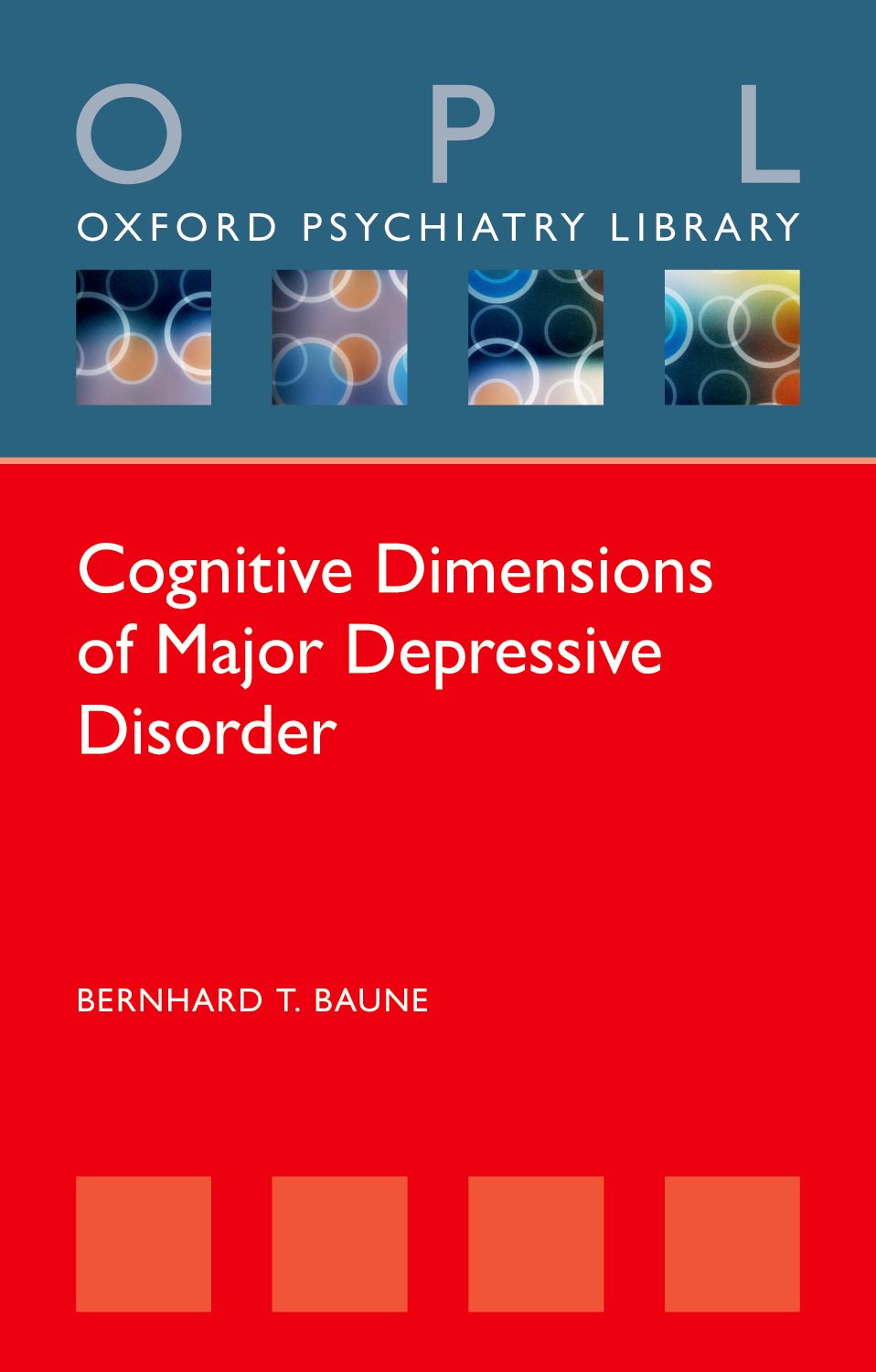 Cognitive Dimensions of Major Depressive Disorders book cover