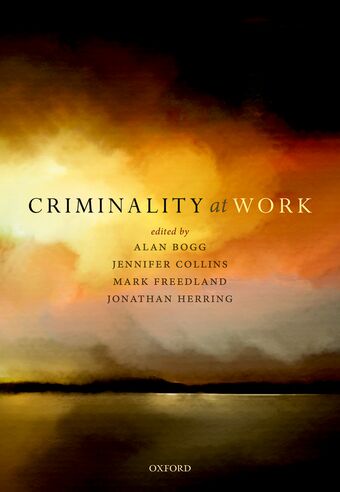 Criminality at Work book cover