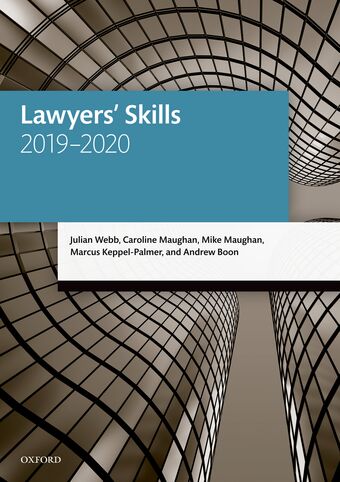 Lawyers' Skills book cover