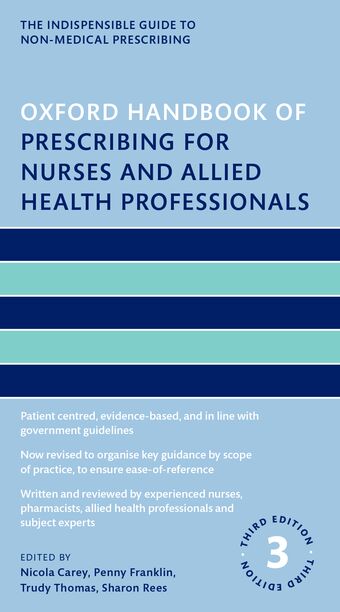 Oxford Handbook of Prescribing for Nurses and Allied Health Professionals book cover