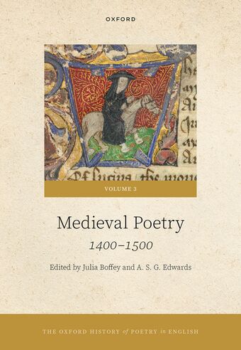 The Oxford History of Poetry in English Volume 3. Medieval Poetry book cover