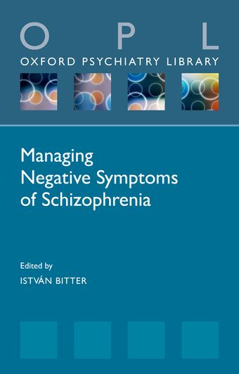 Managing Negative Symptomns of Schizophrenia book cover