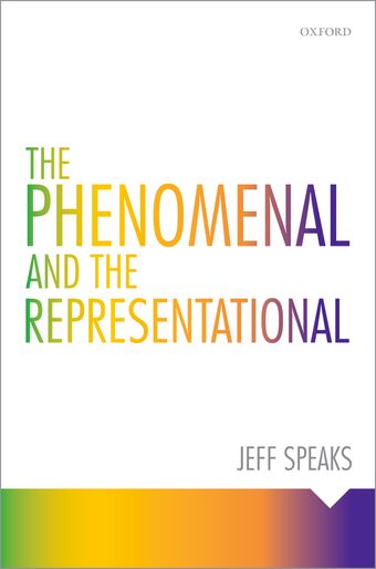 The Phenomenal and the Representational book cover