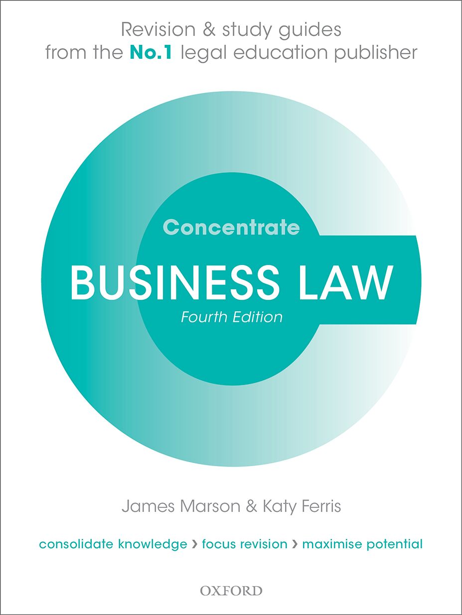 Business Law Concentrate book cover