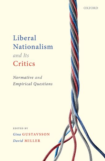 Liberal Nationalism and Its Critics book cover